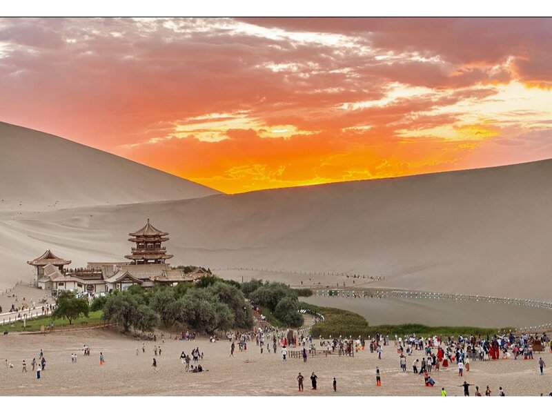TOUR NO SHOPPING: ĐÔN HOÀNG – GIA DỤC QUAN – TỬU TUYỀN – TRƯƠNG DỊCH